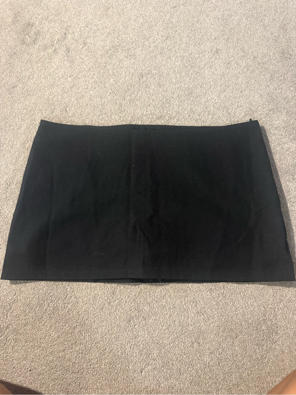 SHEIN Black Women's Mini Skirt - Simple Straight Cut